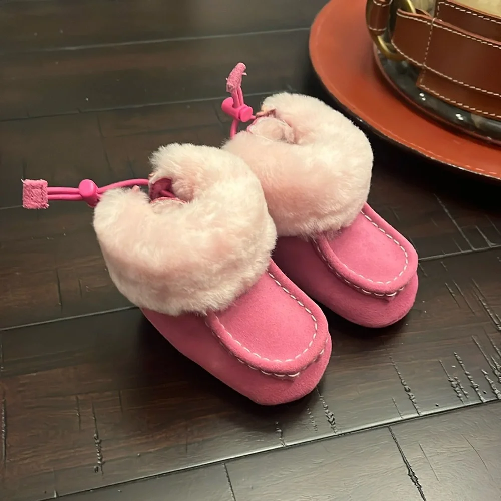 Ugg Australia I Gage Infant Baby Booties Boots Girls Size 0/1 Shoes 0-6 Months